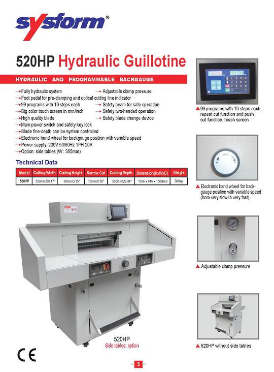 Hydraulic Guillotine